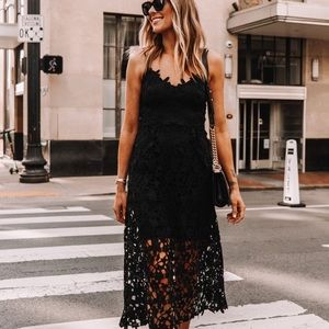 Express lace dress
